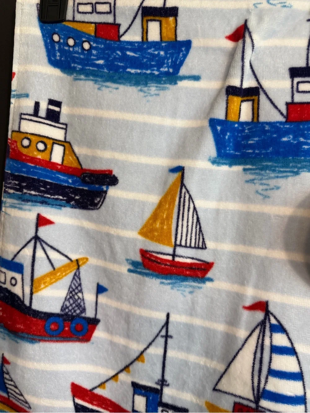 C&C California Kids Cotton Beach Towel - Nautical Boats. NEW
